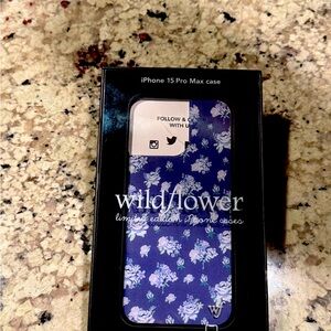 Wildflowers iPhone 15 Pro Max Case - Floral Design